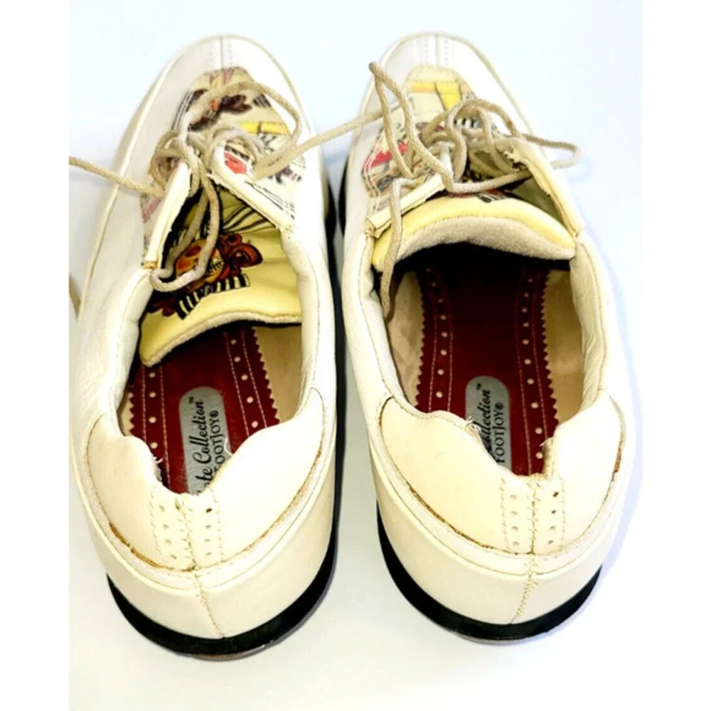 Vintage Estate by FootJoy Golf Shoes Woman's 7.5 Art2Wear Deco 40 Motif‎